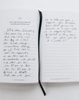 Preview of pages filled out in I Am The Hero Of My Own Life self-guided journal by Brianna Wiest. Author of international bestseller 101 Essays That Will Change The Way You Think.