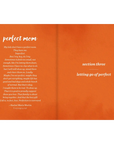 'Perfect Mom,' letter where Rachel Martin encourages moms to let go of the idea of perfection and embrace their authentic selves in their motherhood journey.