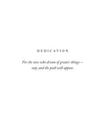 Dedication by Brianna Wiest for her book the Pivot Year.