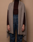 The Vellie Wraps are designed with armholes for effortless easy movement. Can also be worn in various ways like a shawl, scarf, or extra alpaca layer.