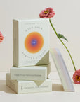 Deck of Cards titled 'Hack Your Nervous System' with pink flowers on a light background